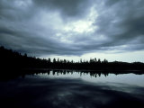 Dusk, Algonquin Provincial Park, Canada Photographic Print by David Cayless