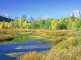Teton Range, Grand Teton National Park, USA Photographic Print by Stan Osolinski