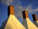 Detail of Smoke House Chimneys, Snogebaek, Denmark Photographic Print by Holger Leue