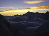 Sea of Clouds Over Pumori Posters by Michael Brown