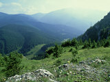 Nizke, View from Nature Reserve on Ohniste Plateau 1538M, Slovakia Photographic Print by Richard Packwood