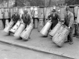 General Strike Scene in Hyde Park as the Temporary Milk Depot is Set Up, May 1926 Photographic Print