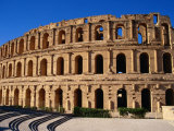 Exterior of Colusseum, a Roman Monument, El-Jem, Tunisia Photographie par Pershouse Craig