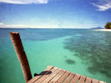 Waters of Pulau Babi Besar Seen from Jetty Islands Malaysia, 1990s Photographic Print