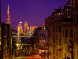Downtown at Dusk, San Francisco, U.S.A. Photographic Print by Thomas Winz