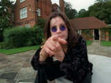 Ozzy Osbourne, Lead Singer with Rock Band Black Sabbath, October 1998 Fotografisk tryk Ozzy Osbourne, Lead Singer with Rock Band Black Sabbath, October 1998 Fotografisk tryk