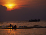 Sunset on Tioman Island Malaysia, 1990s Photographic Print