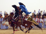 Tunisian Bedouins Demonstrate Their Riding Skills During the 36th Sahara Festival of Douz Photographie