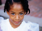 Portrait of Young Girl, Baton Rouge, U.S.A. Photographie par Oliver Strewe