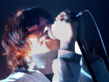 The Charlatans at Carling Academy in Glasgow Vocalist Tim Burgess Lámina fotográfica