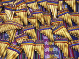 Pan Flutes, Aguas Calientas, Peru Photographic Print by Darrell Gulin