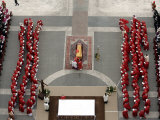 German Cardinal Joseph Ratzinger Conducts a Funeral Mass Photographic Print