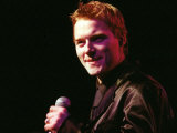 Ronan Keating Lead Singer of Irish Boyzone, at Omagh Lesure Centre, Northern Ireland, January 1999 Lámina fotográfica