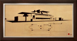 Frederick C. Robie House Poster por Frank Lloyd Wright Frederick C. Robie House Poster por Frank Lloyd Wright