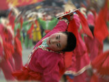 Children Celebrating Chinese New Year, Beijing, China Photographie par Keren Su