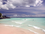 View of Dover Beach, Barbados, Caribbean Photographic Print by Walter Bibikow