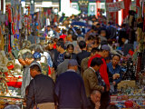 Sunday Market Crowds, Beijing, China Photographic Print by Ray Laskowitz