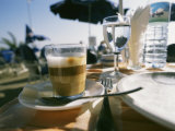 An Espresso on the Table Photographic Print
