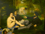 Edouard Manet's Le Dejeuner sur l'herbe in Musee d'Orsay, Paris, France Photographie par Édouard Manet