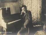 Louis-Albert Bourgault-Ducoudray French Composer and Musicologist Lámina fotográfica por Henri Manuel