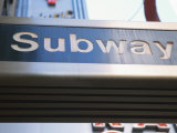 Subway Sign Lámina fotográfica