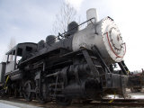 An Old Steam Engine Sits on a Siding Photographic Print by Taylor S. Kennedy