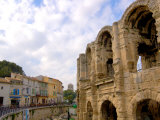 Roman Amphitheatre and Shops, Arles, Provence, France Photographic Print by Lisa S. Engelbrecht