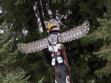 A Totem Pole in British Columbia Photographic Print by Taylor S. Kennedy