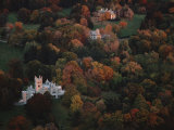 Lyndhurst Castle, Whose Gothic Revival Spires Dominate a 67-Acre Estate Overlooking the Hudson Photographic Print