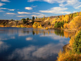 Autumn Colours, Lake Dunstan, Central Otago, New Zealand Photographie par David Wall