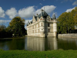 Chateau of Azay-le-Rideau, Loire Valley, France Fotografisk trykk av David Barnes Chateau of Azay-le-Rideau, Loire Valley, France Fotografisk trykk av David Barnes