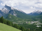View of Banff from Mount Norquay Photographie par Rich Reid