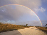 Rainbow Across a Blue Sky, Everglades, Florida Photographic Print by Sherwood Hoffman