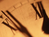 Clock Face Photographic Print by Peter Adams