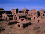 Traditional Cemetery, Salar De Coipasa, Bolivia Photographic Print by Krzysztof Dydynski