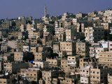 The City of Amman from the Citadel,Amman, Jordan Photographic Print by John Elk III