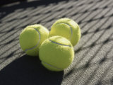 Three Tennis Balls Photographic Print