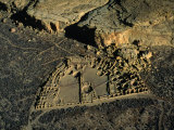 Aerial View of the Ruins, Chaco Culture National Historical Park, USA Photographie par Jim Wark