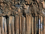Basalt Columns and Lava Formations Beside Skjalfandafljot River, Nordurland Eystra, Iceland Photographie par Grant Dixon