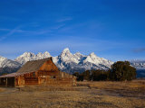 Shanes Barn, Grand Teton National Park, WY Photographie par Elizabeth DeLaney