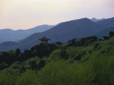 Stairway Leading to the Observation Pagoda of the Red Snail Temple Photographic Print by Raymond Gehman
