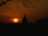 United States Capitol at Sunrise Photographic Print by Brian Gordon Green