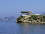 Contemporary Art Museum, Niteroi, Brazil Photographic Print
