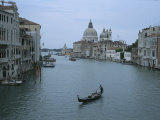 A Gondolier on the Grand Canal in Venice, Italy Photographic Print by Taylor S. Kennedy