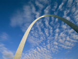 Sunlight Beams on the Gateway Arch in Saint Louis Photographic Print by Joel Sartore