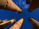 Columns at Temple of Artemis, Jerash, Jordan Photographie par Anders Blomqvist