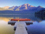 Canoe on Pyramid Lake Photographic Print by Kevin Law