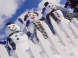 Family of Snow People, Breckenridge, CO Photographic Print by Bob Winsett
