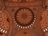 Domed Ceiling of Blue Mosque, Istanbul, Turkey Photographic Print by Anders Blomqvist