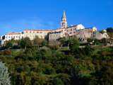 Medieval Hilltop Town, Buzet, Croatia Photographic Print by Wayne Walton
